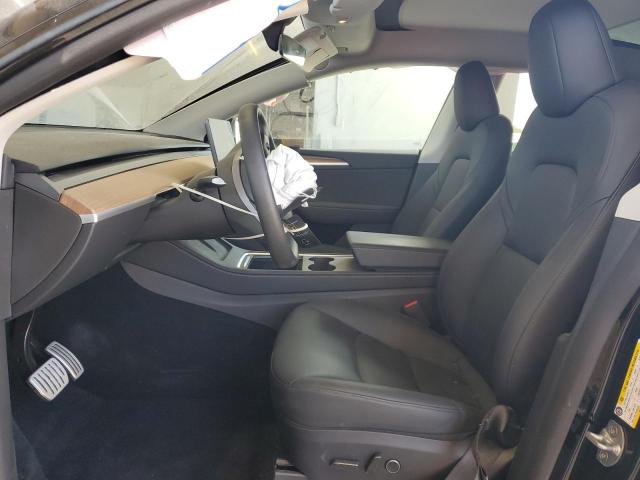 7SAYGDEF3SA369877 - 2025 TESLA MODEL Y BLACK photo 7