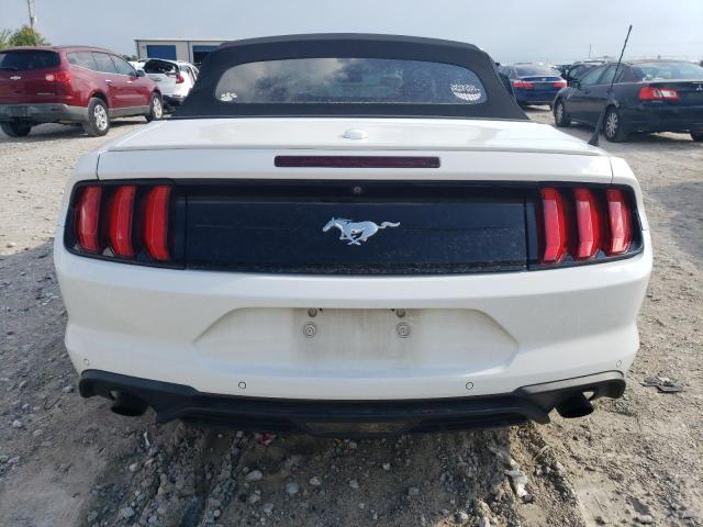 1FATP8UH2K5115041 - 2019 FORD MUSTANG WHITE photo 6