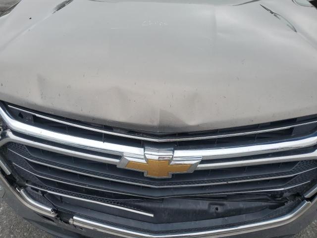 1GNEVGKW8KJ142523 - 2019 CHEVROLET TRAVERSE LT GRAY photo 12