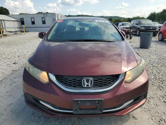 19XFB2F59DE219636 - 2013 HONDA CIVIC LX Bordo foto 5