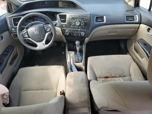 19XFB2F59DE219636 - 2013 HONDA CIVIC LX Bordo foto 8