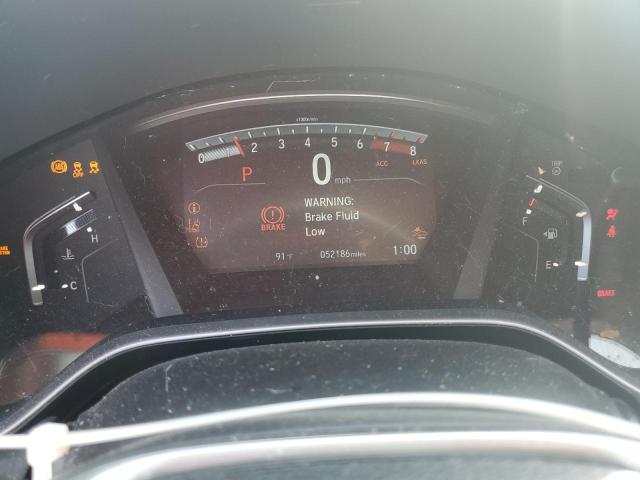 7FARW2H52JE006097 - 2018 HONDA CR-V EX ვერცხლისფერი ფოტო 9