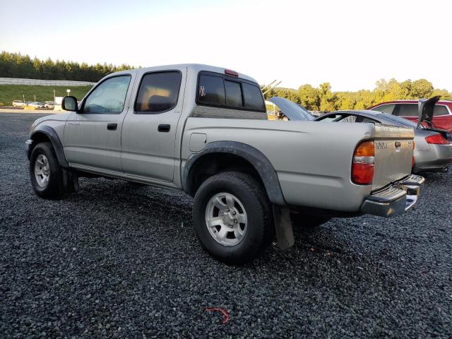 5TEGN92N62Z051714 - 2002 TOYOTA TACOMA DOUBLE CAB PRERUNNER SILVER photo 2
