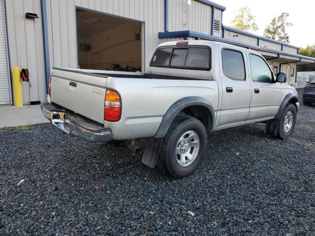 5TEGN92N62Z051714 - 2002 TOYOTA TACOMA DOUBLE CAB PRERUNNER SILVER photo 3