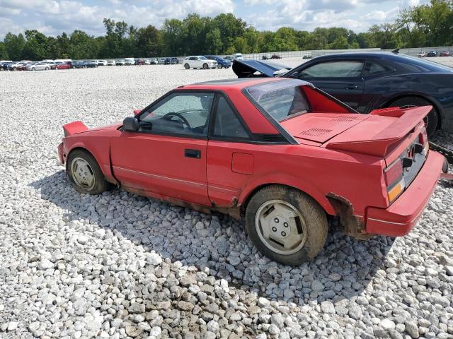 JT2AW15C3G0075354 - 1986 TOYOTA MR2 RED photo 2