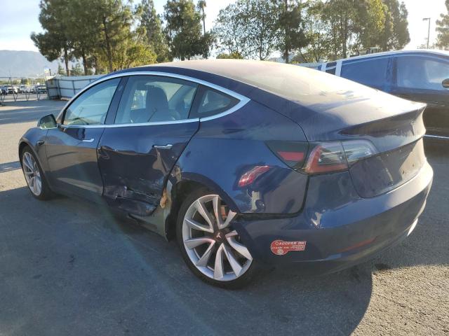 5YJ3E1EA4JF048383 - 2018 TESLA MODEL 3 蓝色 照片 2