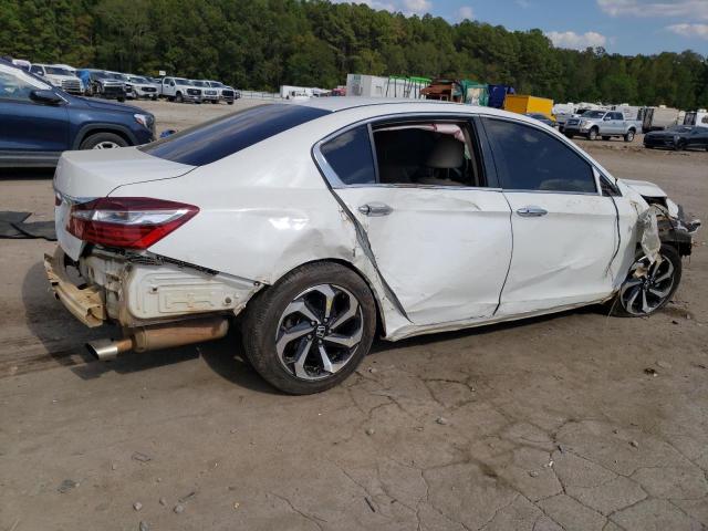 1HGCR2F85HA301477 - 2017 HONDA ACCORD EXL WHITE photo 3