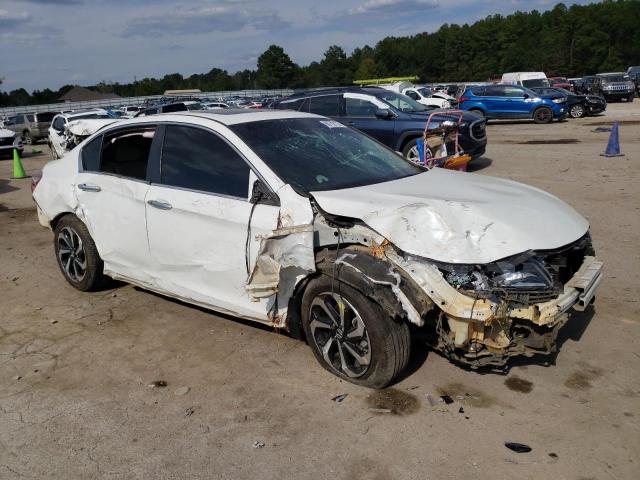 1HGCR2F85HA301477 - 2017 HONDA ACCORD EXL WHITE photo 4