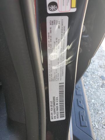 1C6RREFT5NN253893 - 2022 RAM 1500 BIG HORN/LONE STAR BLACK photo 12