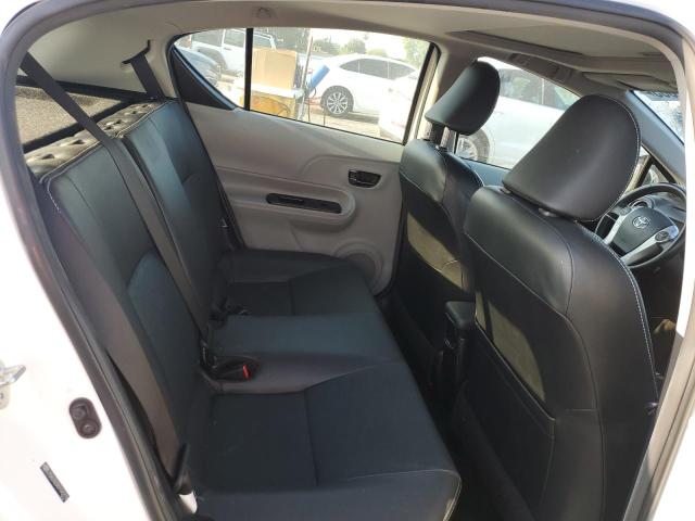 JTDKDTB3XD1042634 - 2013 TOYOTA PRIUS C WHITE photo 10