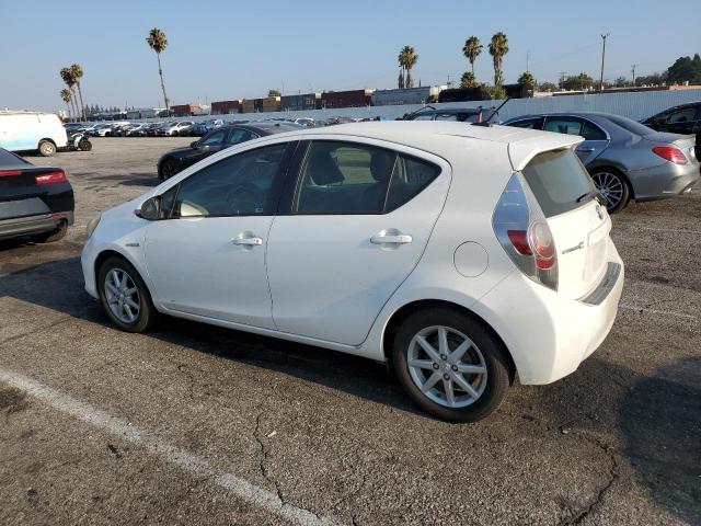 JTDKDTB3XD1042634 - 2013 TOYOTA PRIUS C WHITE photo 2
