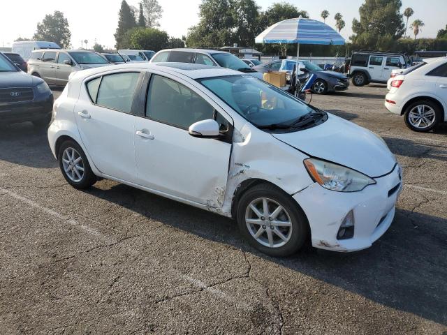 JTDKDTB3XD1042634 - 2013 TOYOTA PRIUS C WHITE photo 4