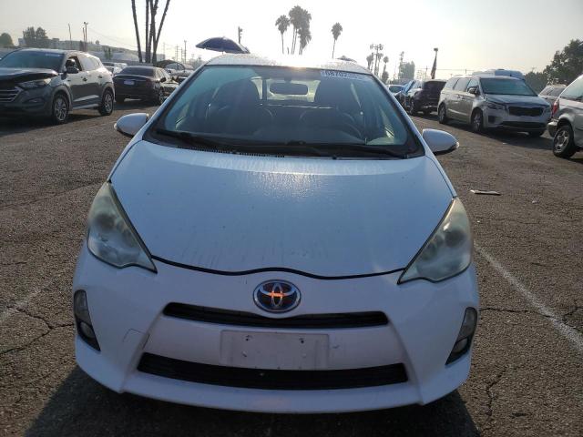 JTDKDTB3XD1042634 - 2013 TOYOTA PRIUS C WHITE photo 5