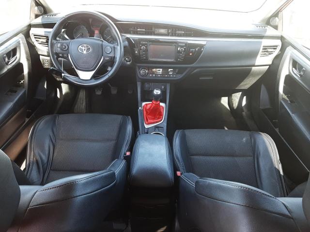 5YFBURHE0EP159907 - 2014 TOYOTA COROLLA L RED photo 8