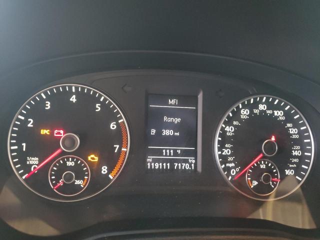 1VWCM7A3XEC031942 - 2014 VOLKSWAGEN PASSAT SEL BLACK photo 9