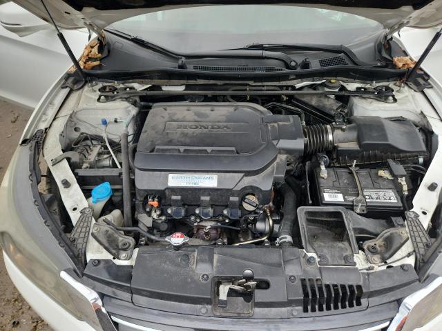 1HGCR3F8XEA025525 - 2014 HONDA ACCORD EXL WHITE photo 11