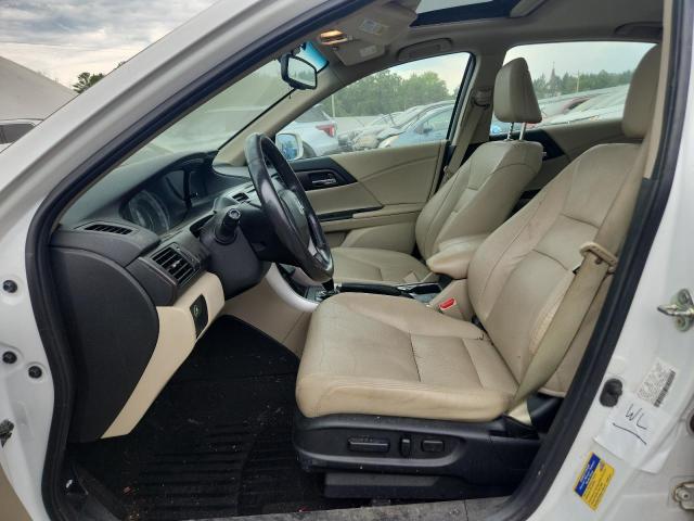 1HGCR3F8XEA025525 - 2014 HONDA ACCORD EXL WHITE photo 12