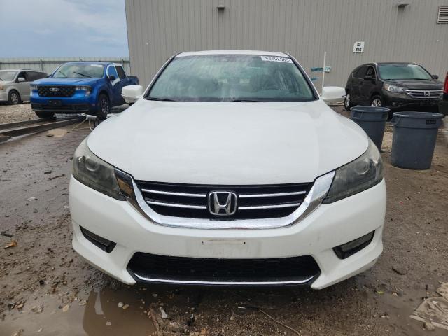 1HGCR3F8XEA025525 - 2014 HONDA ACCORD EXL WHITE photo 5