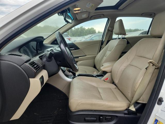 1HGCR3F8XEA025525 - 2014 HONDA ACCORD EXL WHITE photo 7