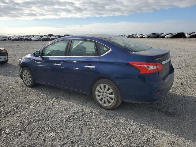 3N1AB7AP3KY203835 - 2019 NISSAN SENTRA S Көк фото 2