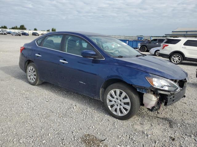 3N1AB7AP3KY203835 - 2019 NISSAN SENTRA S Көк фото 4