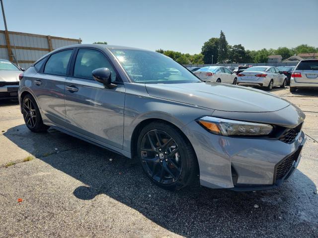 19XFL2H8XSE015378 - 2025 HONDA CIVIC SPORT Сірий фото 4