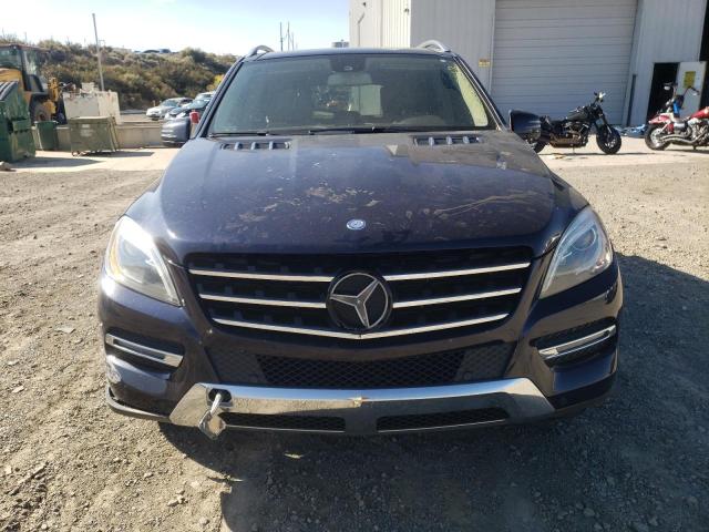 4JGDA5HB6EA276004 - 2014 MERCEDES-BENZ ML 350 4MATIC BLUE photo 5