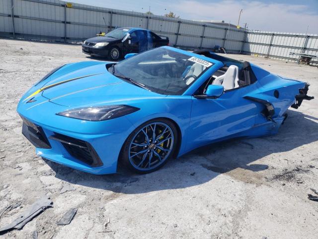1G1YA3D40P5108980 - 2023 CHEVROLET CORVETTE STINGRAY 1LT BLUE photo 1