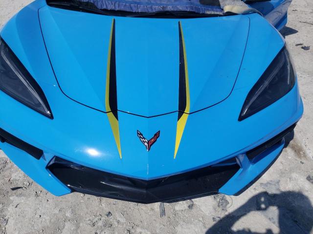 1G1YA3D40P5108980 - 2023 CHEVROLET CORVETTE STINGRAY 1LT BLUE photo 11