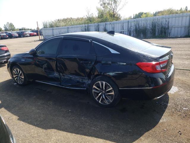 1HGCV3F77LA800511 - 2020 HONDA ACCORD HYBRID BLACK photo 2