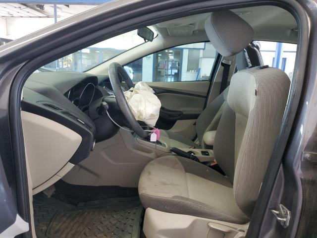 1FAHP3F2XCL274310 - 2012 FORD FOCUS SE GRAY photo 7