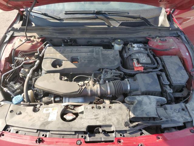 1HGCV2F39MA013178 - 2021 HONDA ACCORD SPORT Червоний фото 11