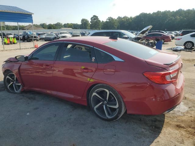 1HGCV2F39MA013178 - 2021 HONDA ACCORD SPORT Червоний фото 2