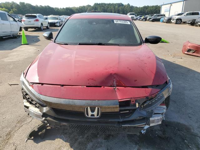 1HGCV2F39MA013178 - 2021 HONDA ACCORD SPORT Червоний фото 5