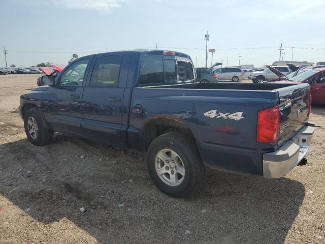 1D7HW48N96S521312 - 2006 DODGE DAKOTA QUAD SLT BLUE photo 2
