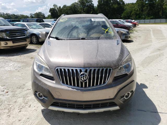 KL4CJDSB2EB618460 - 2014 BUICK ENCORE PREMIUM BEIGE photo 5