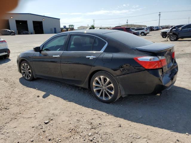 1HGCR2E51DA241814 - 2013 HONDA ACCORD SPORT 黑色 照片 2