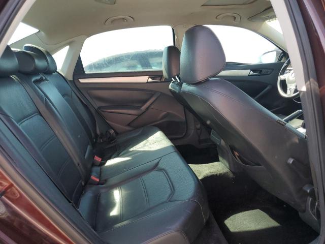 1VWBN7A3XCC098529 - 2012 VOLKSWAGEN PASSAT SE 勃艮第红 照片 10