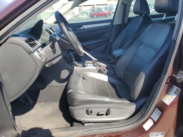 1VWBN7A3XCC098529 - 2012 VOLKSWAGEN PASSAT SE 勃艮第红 照片 7