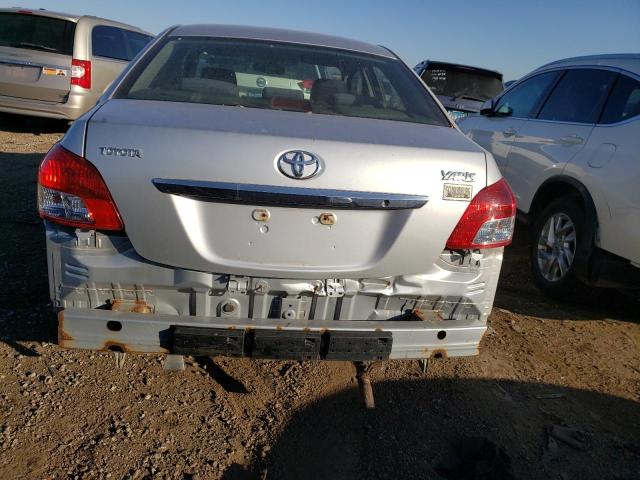 JTDBT923371062606 - 2007 TOYOTA YARIS SILVER photo 6