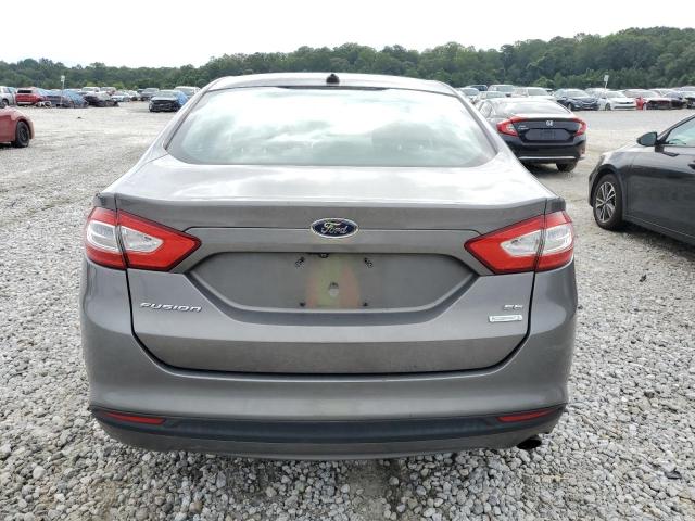 3FA6P0HR5DR258874 - 2013 FORD FUSION SE GRAY photo 6
