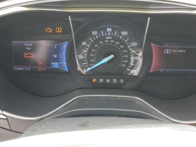 3FA6P0HR5DR258874 - 2013 FORD FUSION SE GRAY photo 9