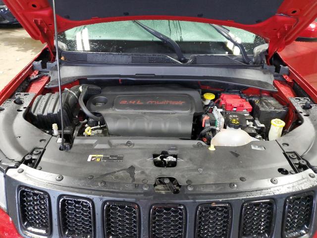 3C4NJDBB1MT504090 - 2021 JEEP COMPASS LATITUDE RED photo 11