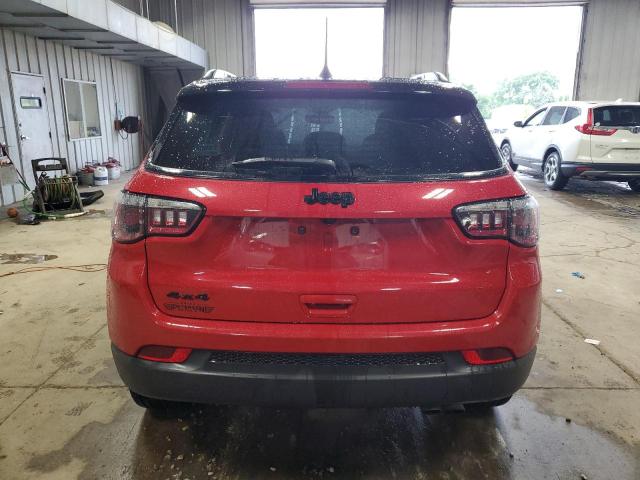 3C4NJDBB1MT504090 - 2021 JEEP COMPASS LATITUDE RED photo 6