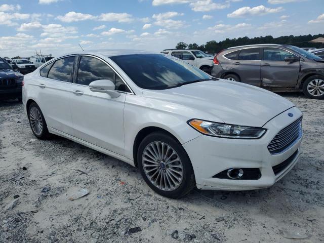 3FA6P0K94ER115800 - 2014 FORD FUSION TITANIUM WHITE photo 4