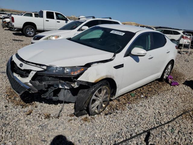 5XXGM4A79CG037962 - 2012 KIA OPTIMA LX WHITE photo 1