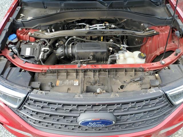 1FMSK8FH4MGB70076 - 2021 FORD EXPLORER LIMITED RED photo 12