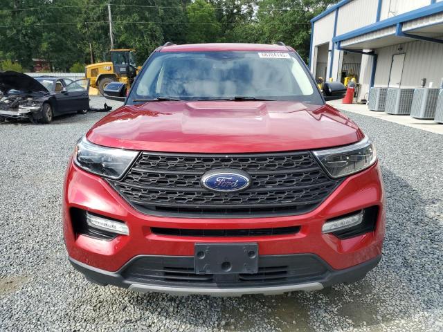 1FMSK8FH4MGB70076 - 2021 FORD EXPLORER LIMITED RED photo 5