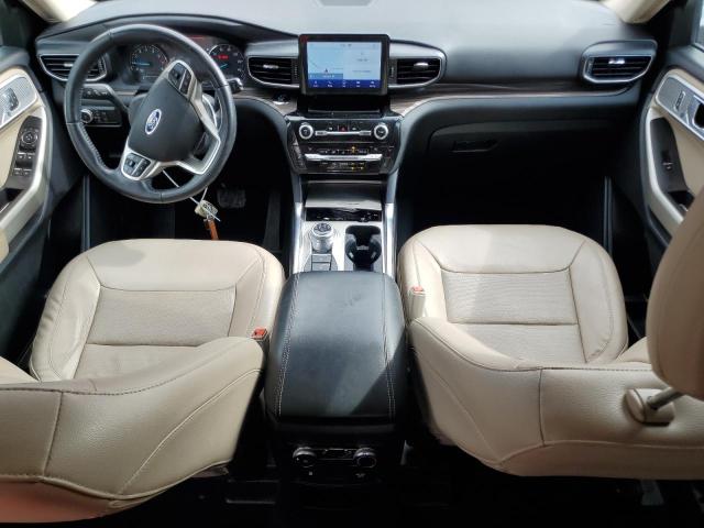 1FMSK8FH4MGB70076 - 2021 FORD EXPLORER LIMITED RED photo 8