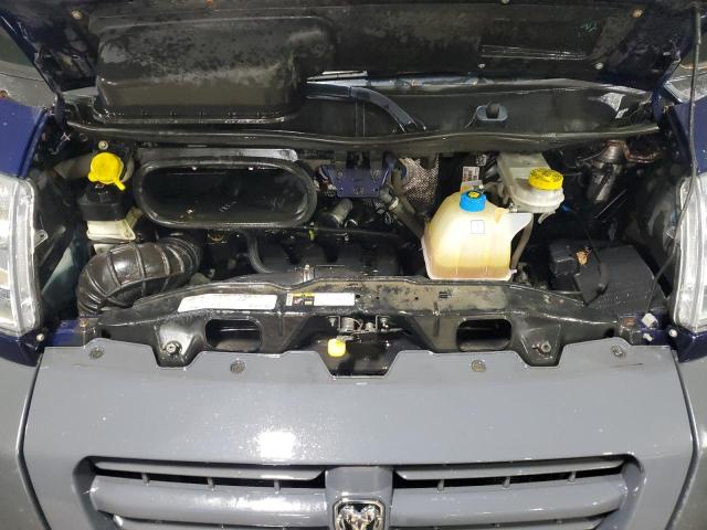 3C6TRVDG1JE150691 - 2018 RAM PROMASTER 2500 HIGH 蓝色 照片 12